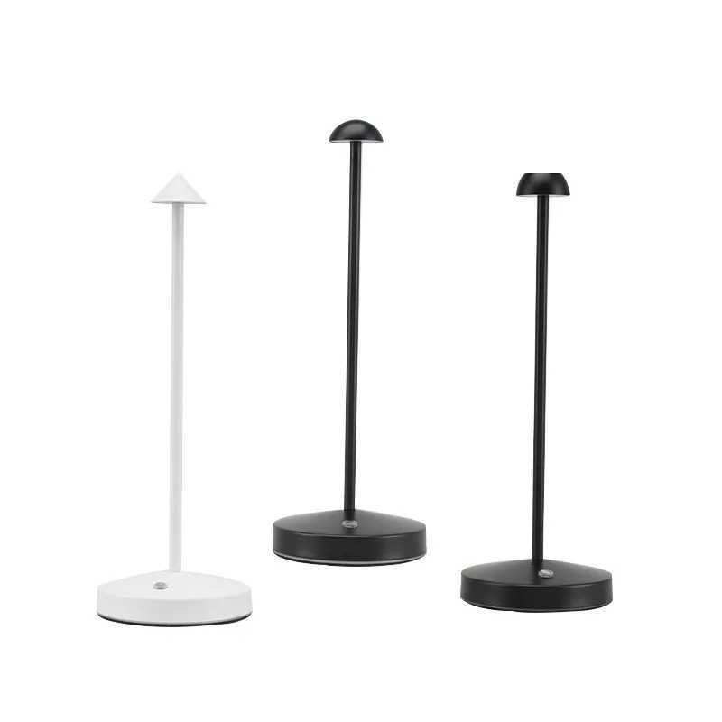 Rechargeable Table Lamp Creative Dining Touch Led Hotel Bar Coffee pro Table Lamp Lampada Da Tavolo Decorative Desk LampM251125