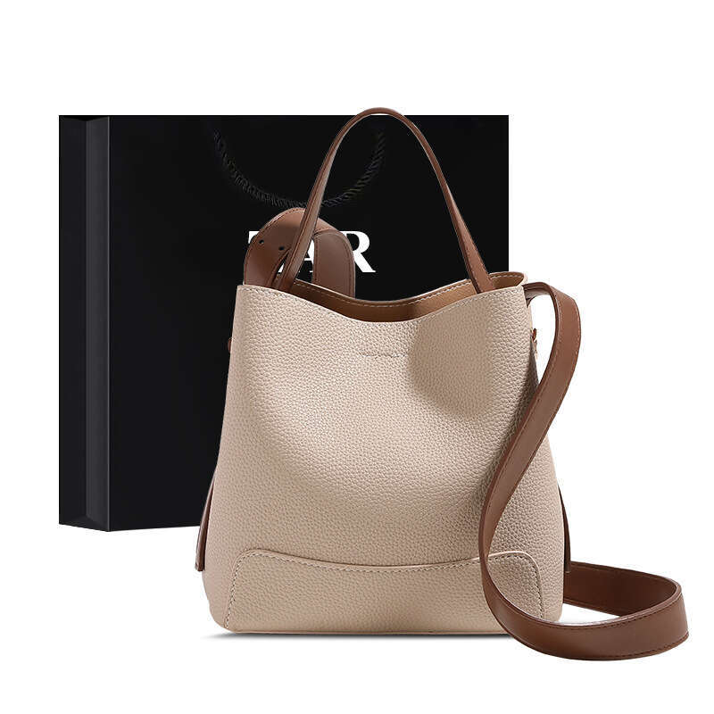 Hong Kong Exquisite Handbag Women S New Fashionable Crossbody Bag High End And Versatile Portable Bucket Bag