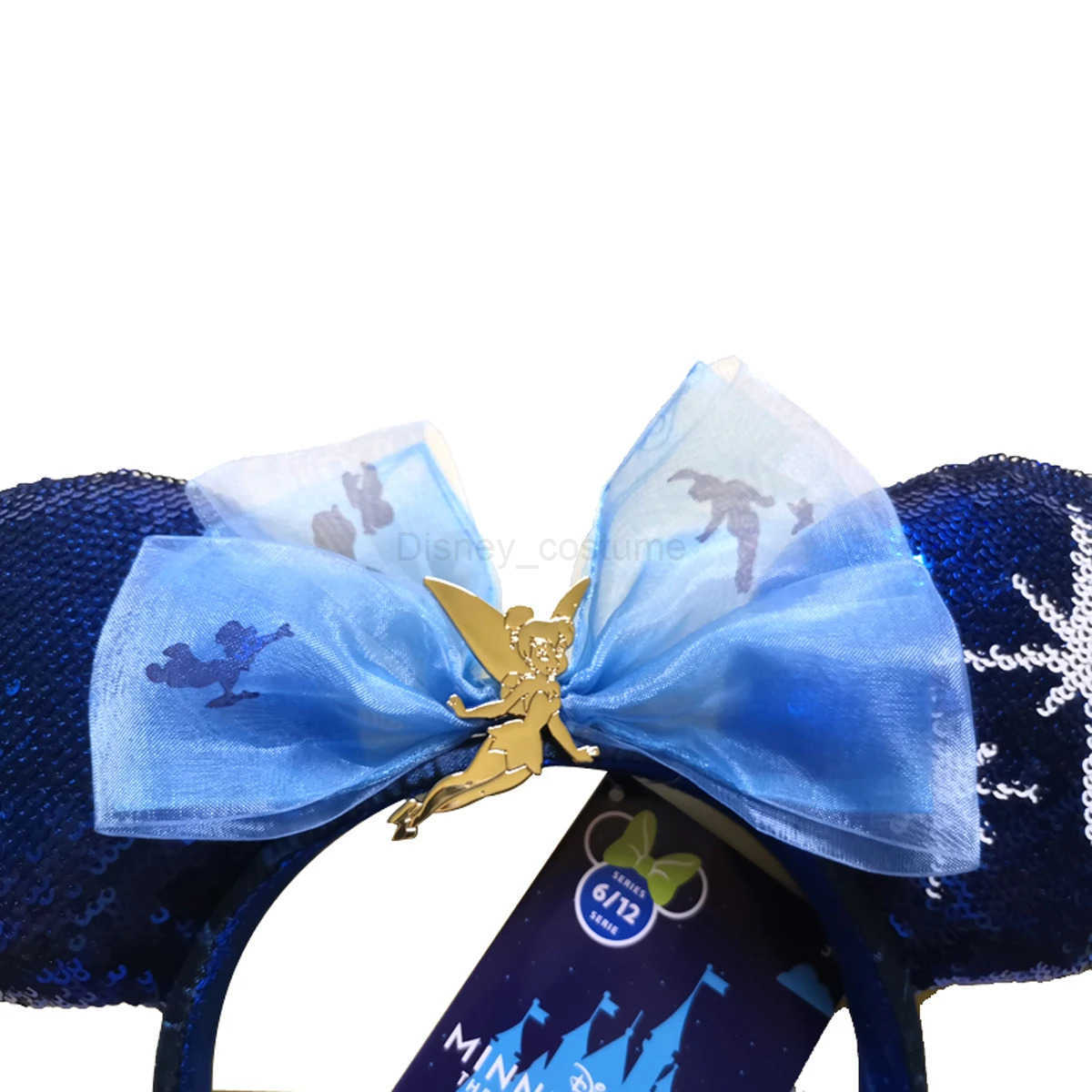 Disney Mickey Oren Haarband glitter Tinker Bell role-playing childrens headgear accessories X250425