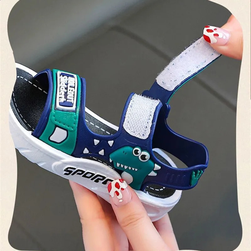 Childrens summer boys cute cartoon girls sandals baby shoes girls beach shoes sports soft anti slip casual childrens sandals 250424