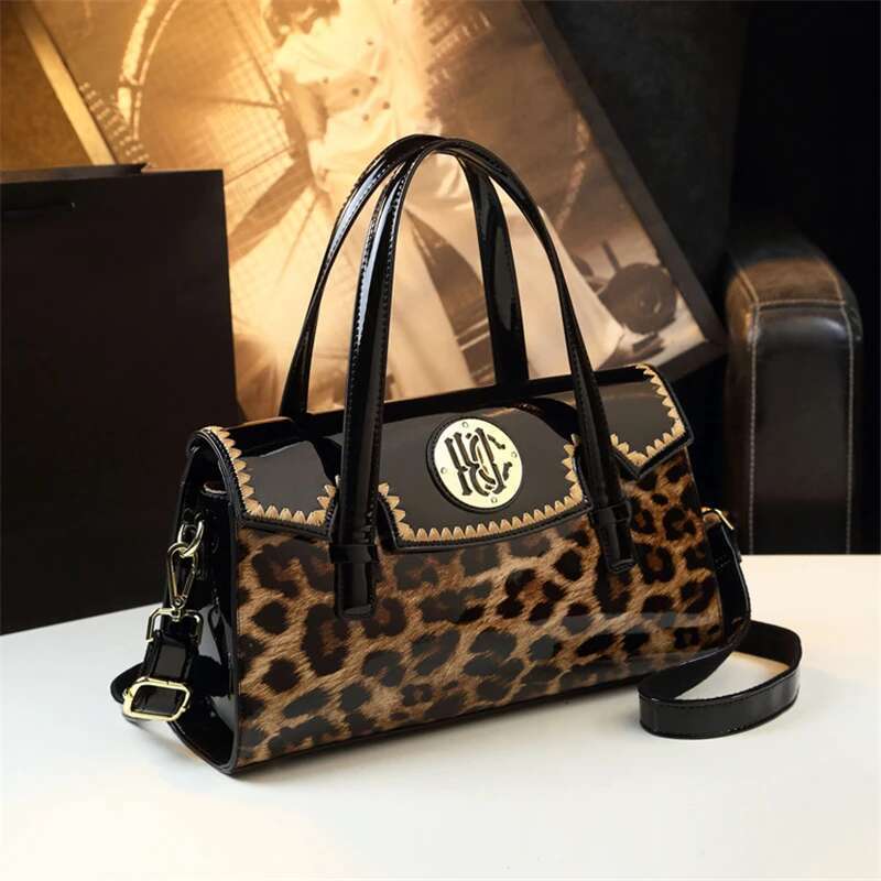 Spring new leather snake emed mother's armpit handbag banquet dress large-capacity one-shoulder cross-body women's bag