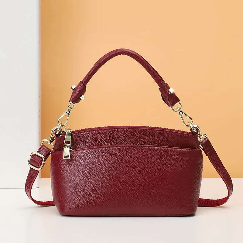 Designer Bag Multi-Compartment Handbags Shoulder Bags Designer Genuine Leather Crossbody For Women Bag Fashion Female Messen