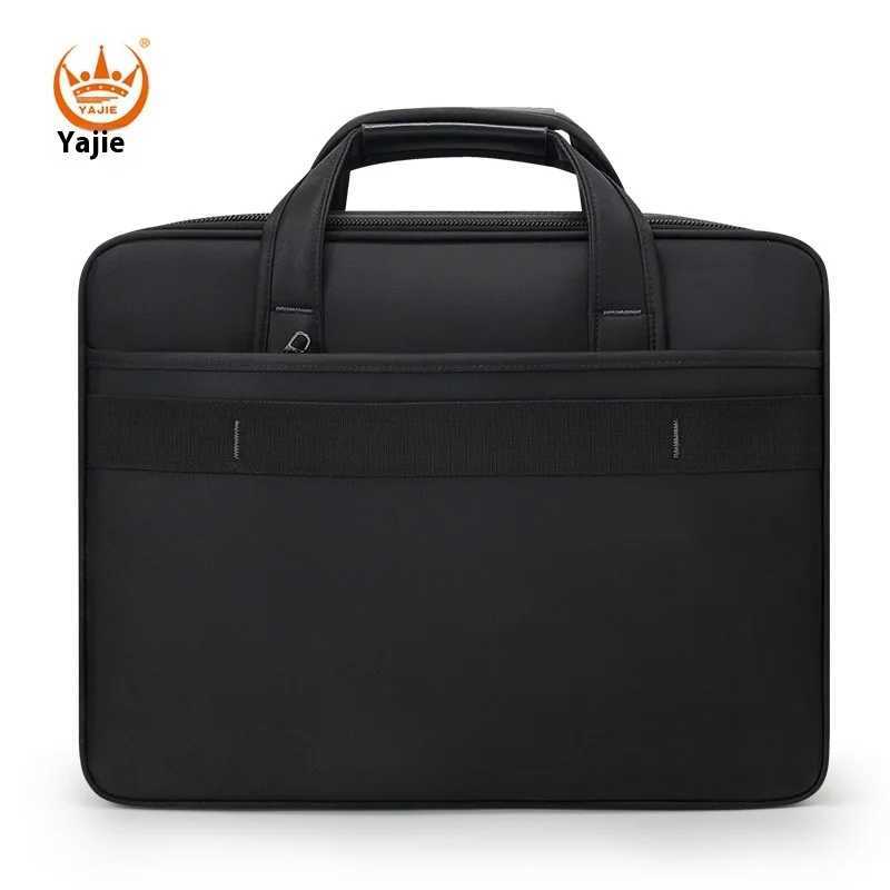 Large Capacity Briefcase Bags Men Business Bag 17 156 14 inch Laptop Bag Shoulder Bags Canvas Handbags Messenger Work Tote BagsT251125