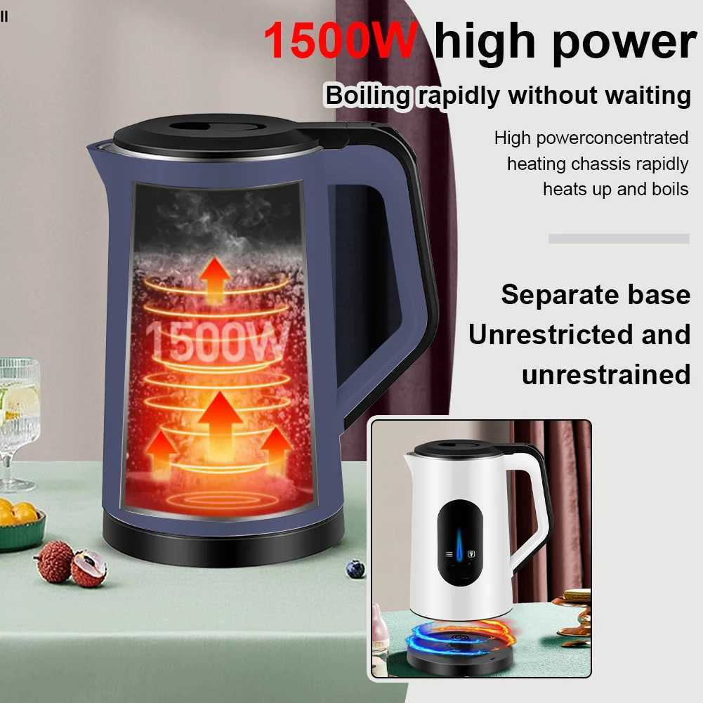 22L Stainless Steel Electric Kettle Hot 1500W Fast Boil Water Boiler Multifunctional Boil Water Pot For Home Making Tea Coffee C251125