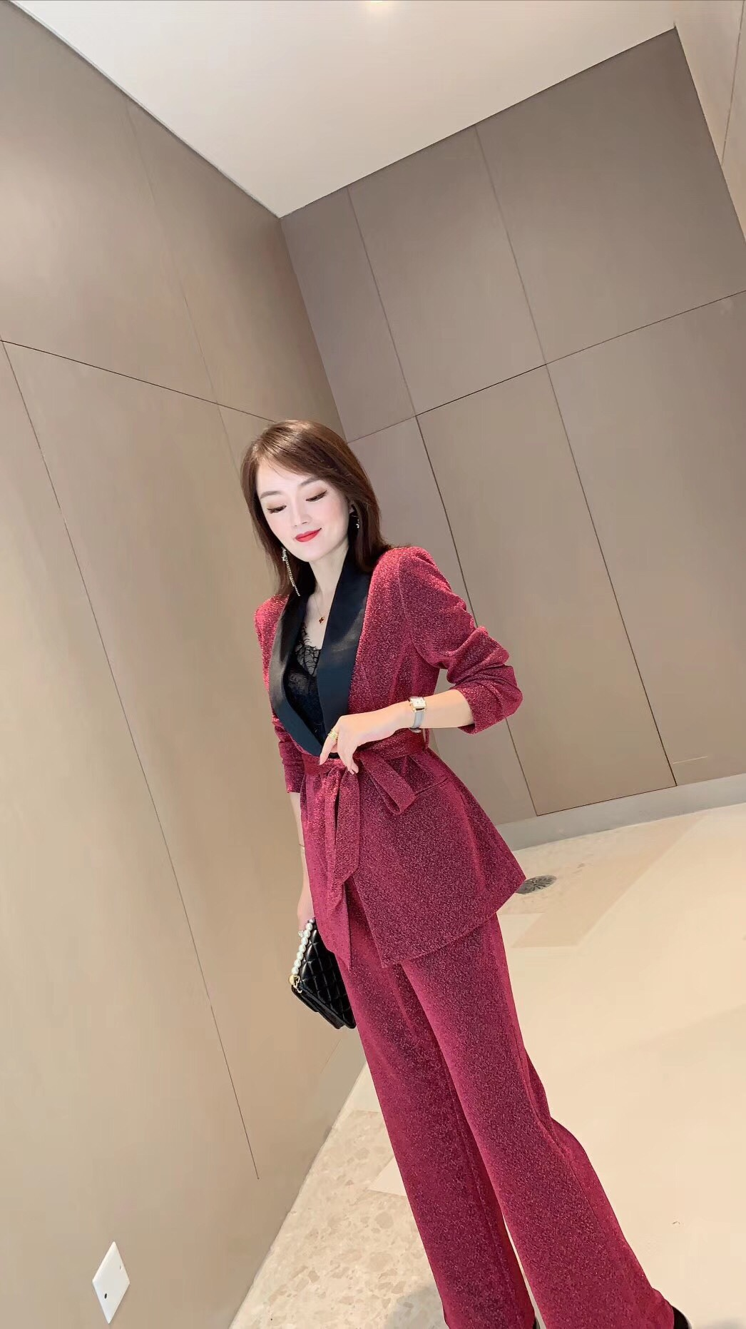 Womens Vest suits dress Vogue Paris Fashion Week Show Customized Fashion Tailored suits M39