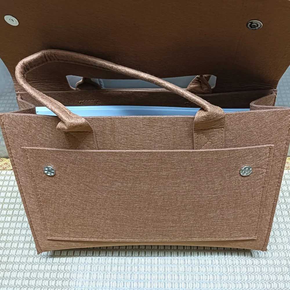 Handheld briefcase fun simple affordable and convenient felt storage bagT251125