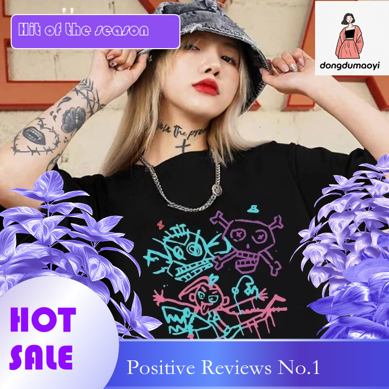 Dongdumaoyi Jinx Arcane Monkey T Shirt Anime Role Play Women S Aesthetic Print Summer Streetwear Harajuku Fan Gift