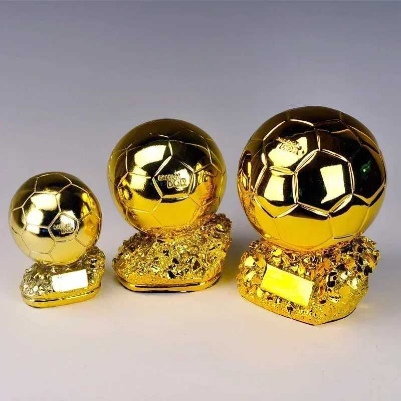 15/20/25cm Golden Ballon Football Excellent Player Award Competition Honor Reward Spherical Trophy Gift Home Decor accessoriesW251125