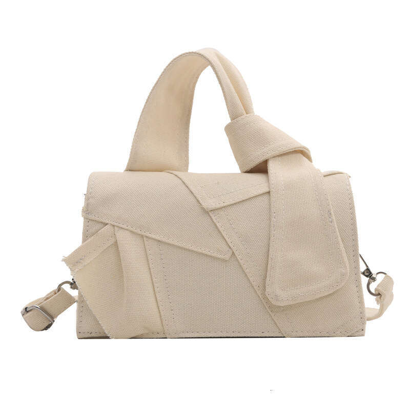 Fashion denim crossbody women's color blocking spliced casual shoulder bag, stylish and stylish, this year's new handbag
