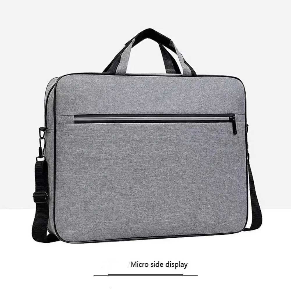 New 14 Inch Laptop Bag Nylon Portable Computer Handbags with Zipper Business Laptop Shoulder HandbagT251125