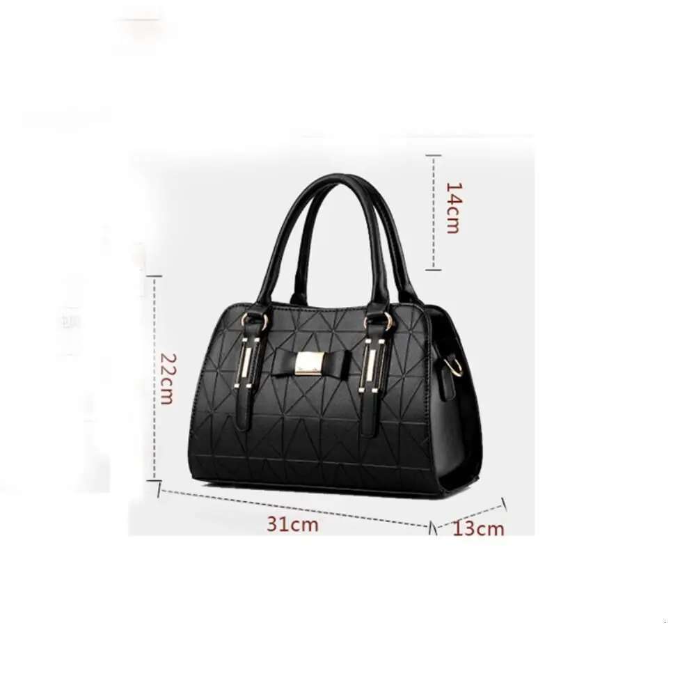 PU Leather Ladies Handbag Fashion Zipper Soild Color Tote Travel Purse Large Capacity Women Crossbody Shoulder Bag