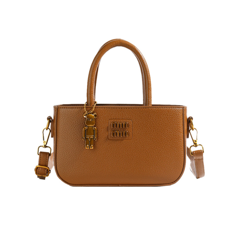 Fashionable Retro Small Square Purse for Women - Versatile 2025 Designer Shoulder Bag with Adjustable Strap (Top-handle & Crossbody)