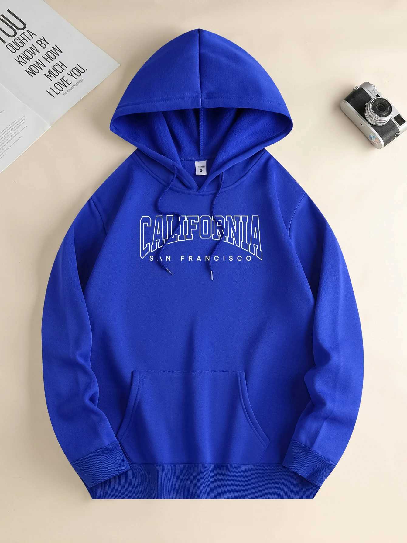 2025 Mens New Fashion Items Front Kangaroo Pocket Hoodie Casual Day Pullover Hoodie Mens Jacket w250425