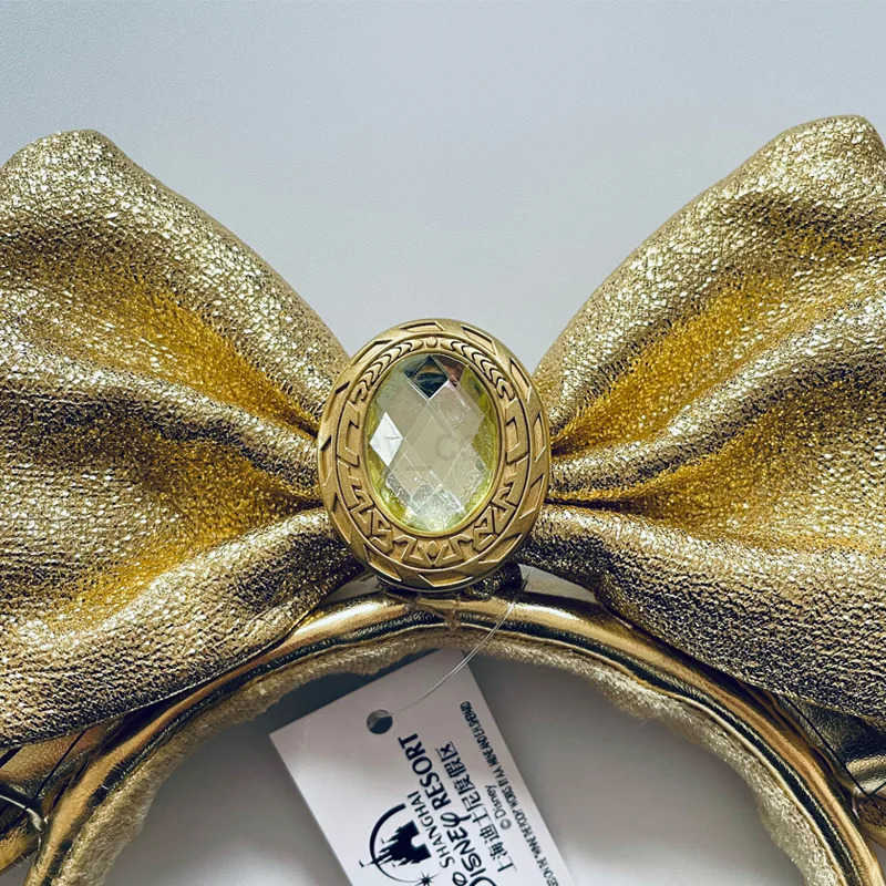 Disney Golden Mickey Adult Headband Marvel Infinity Stone Ear Headband Role Playing Accessories X250425