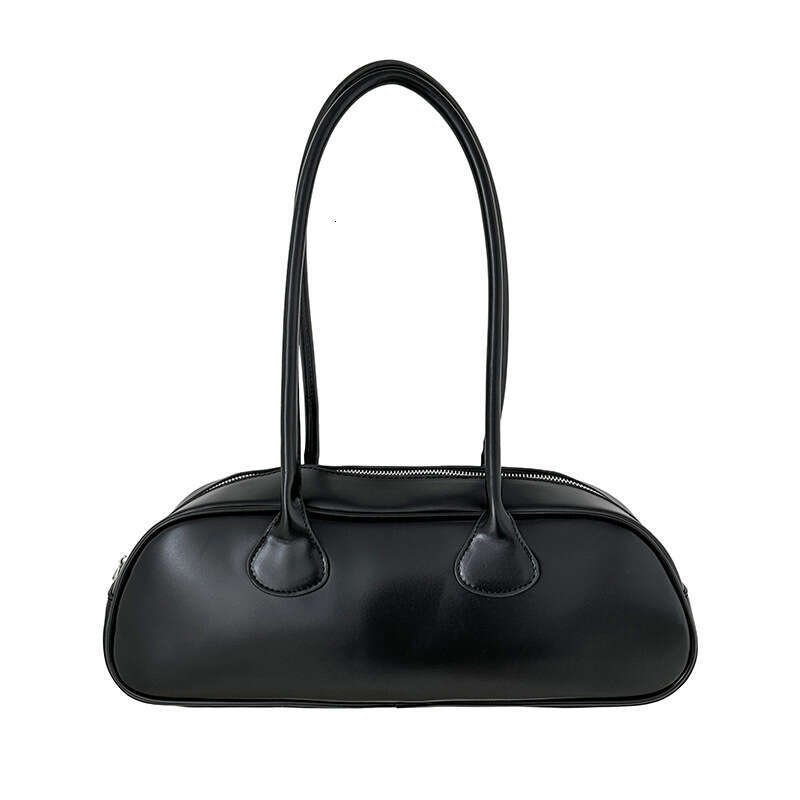 Korean niche French stick simple autumn shoulder women's high-end sense, large capacity commuting armpit bag, 2025 temperament versatile new tren