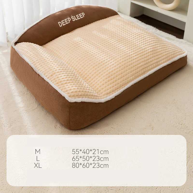 Luxury Winter Warm Large Dog Sofa Bed Dog Kneel Cat Mats House Cushion Pet Sleeping Sofa Beds Mat for Large and Small DogXJ251125