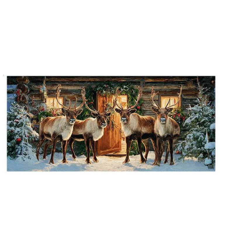 Christmas Backdrop Tapestry Garage Door Decor Outdoor Festival Party Hanging Banner Xmas Navidad Noel Natal Happy New Year 2026M251125