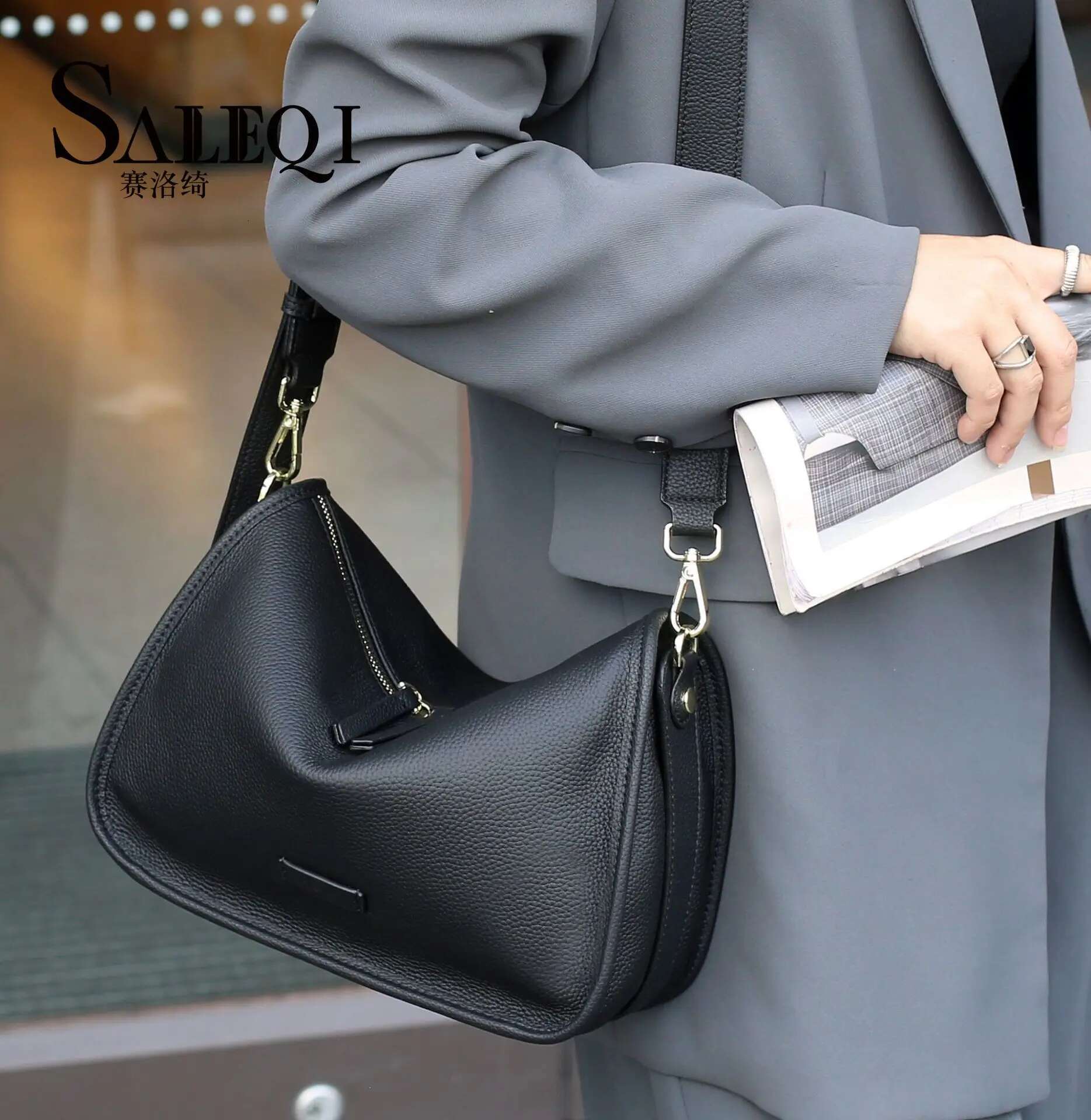 Genuine Ladies Pillow Fashion Large Shoulder Crossbody Soft Leather Designer Women's Bag Handbags