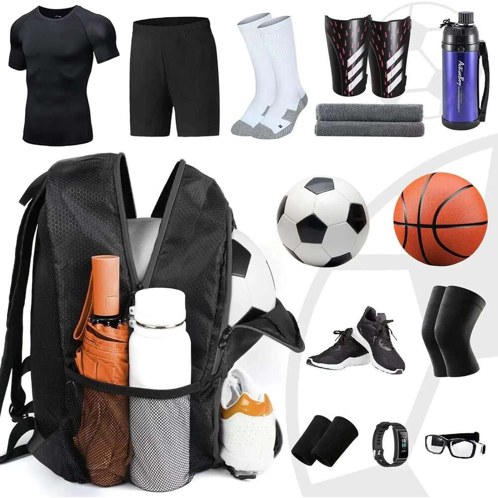 Designer bag Cross border new backpack football waterproof sports equipment outdoor basketball volleyball bag convenient and lightwei
