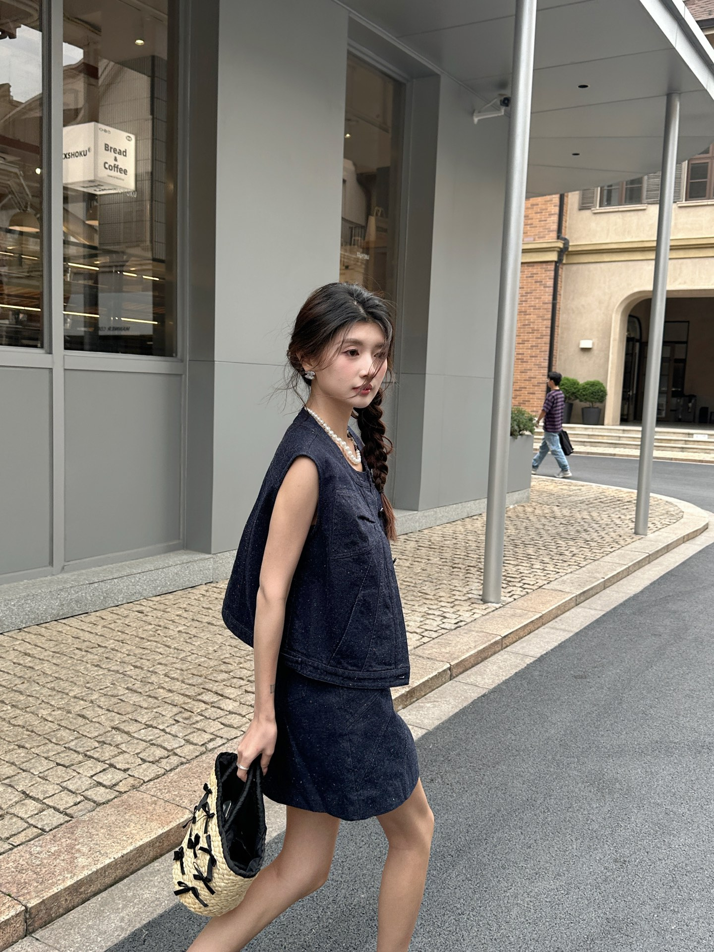 Womens Vest suits dress Vogue Paris Fashion Week Show Customized Fashion Tailored order.M25