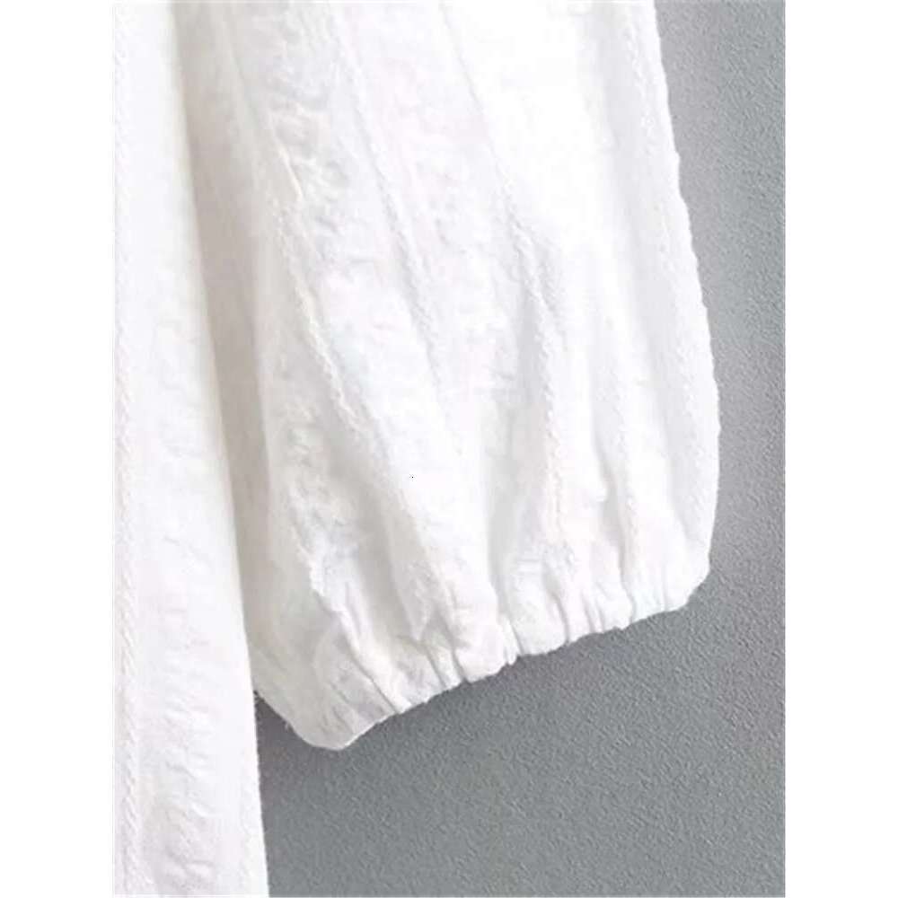 Plus Size Women's Clothing Shirts V-Neck Spring And Summer Solid Cotton Top With Self Jacquard Texture Non-Stretch Cardigan 4Xl