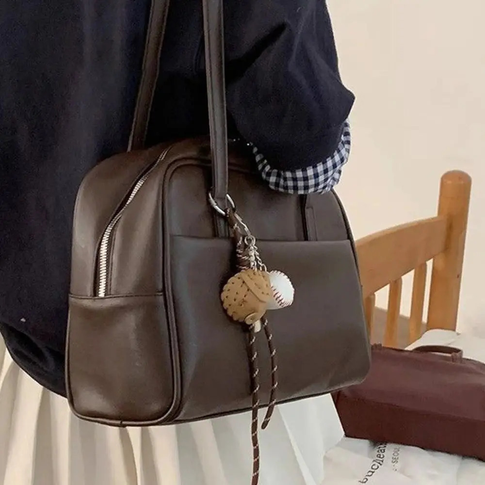 Fashion PU Leather Shoulder Bag Large Capacity Crossbody Bags Tote Bag Women Handbags 250417