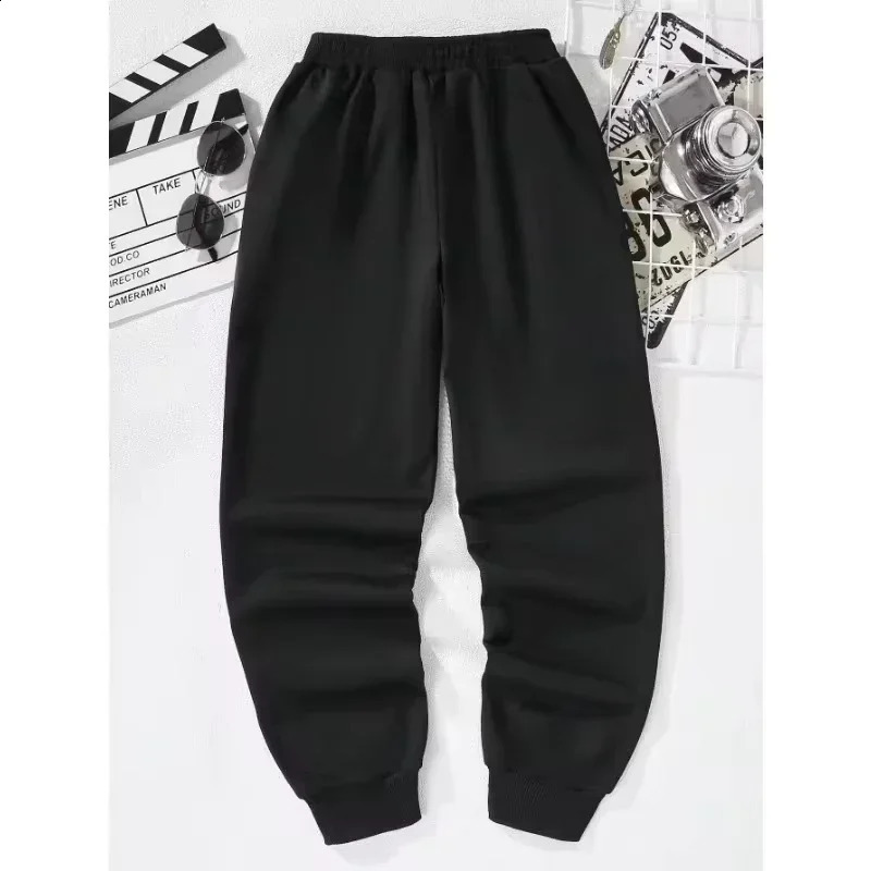 Trend Mens sports pants exceed the standard womens jogging runners exercise jogging wool warmth Trouthers clothing 250422
