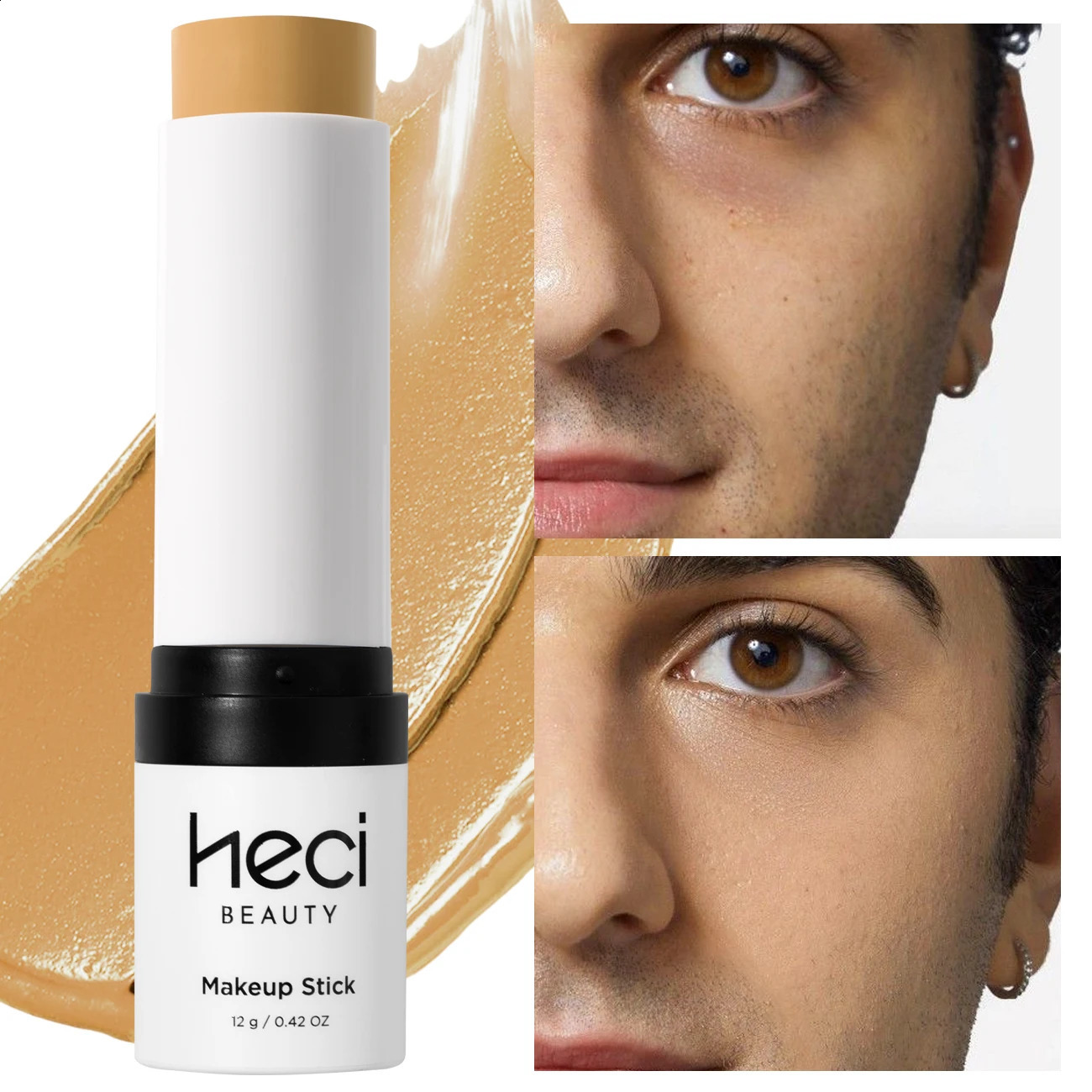 Mens base bar oil control and longlasting coloring moisturizer BB CC cream color correction for all skin types 250415