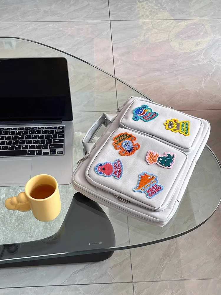 Creative Laptop Bag High Capacity Shoulder Handbag 133 14 156 16 Inch For Macbook Air Pro HP Huawei Asus Dell Lenovo ASUS AcerT251125