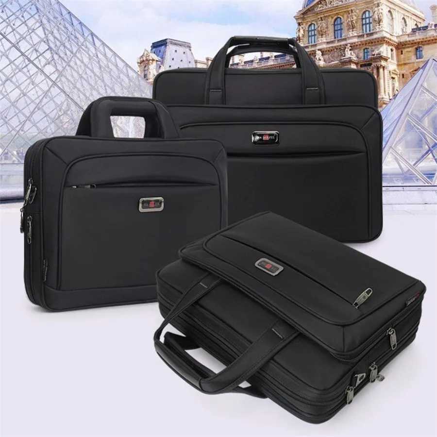 Men Single Shoulder Bag 14 15 16 Inch Laptop Bag Mens Casual Handbags Business Briefcase Computer Bags For Macbook Pro CaseT251125