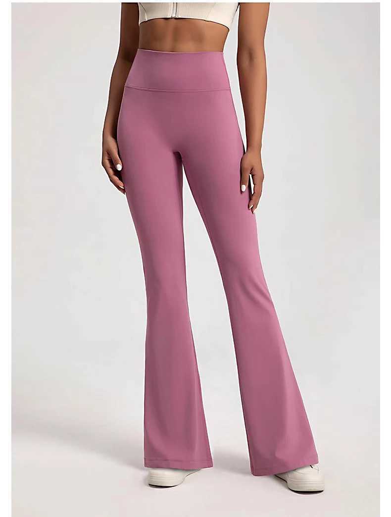 High waisted Flame Leg Yoga Pants for Womens Bell Bottom Fitness Gym Casual Exercise Trouser Pants Lift Flame Yoga LegsC250425