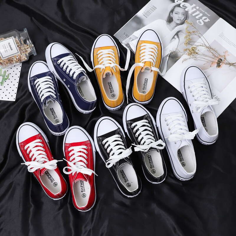 Spring New Korean Breathable Student Canvas Women's and Men's Trendy Instagram Couple Autumn Casual Board Shoes