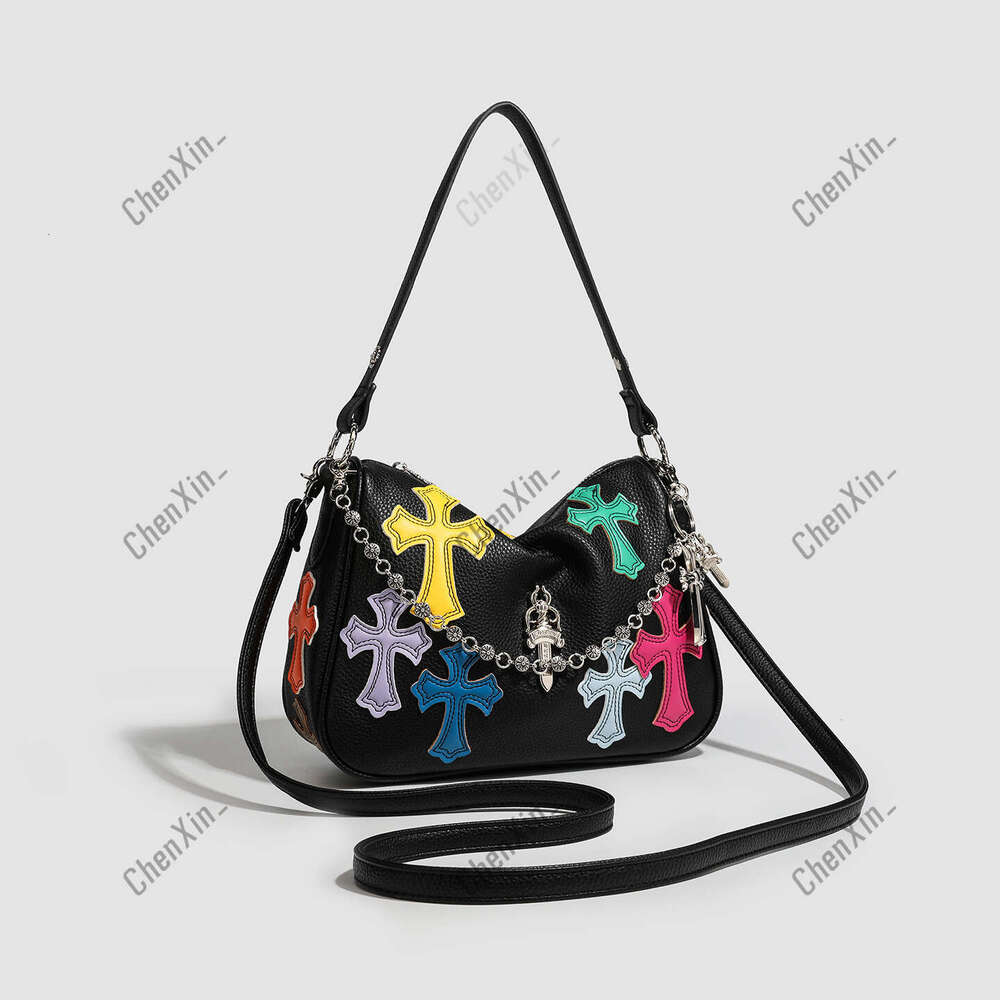 CH bag Charm bags Designer Chrome bag Exquisite Lazy PU Leather Bucket New INS Trend Street Style Shoulder Crossbody Casual Tote Bag