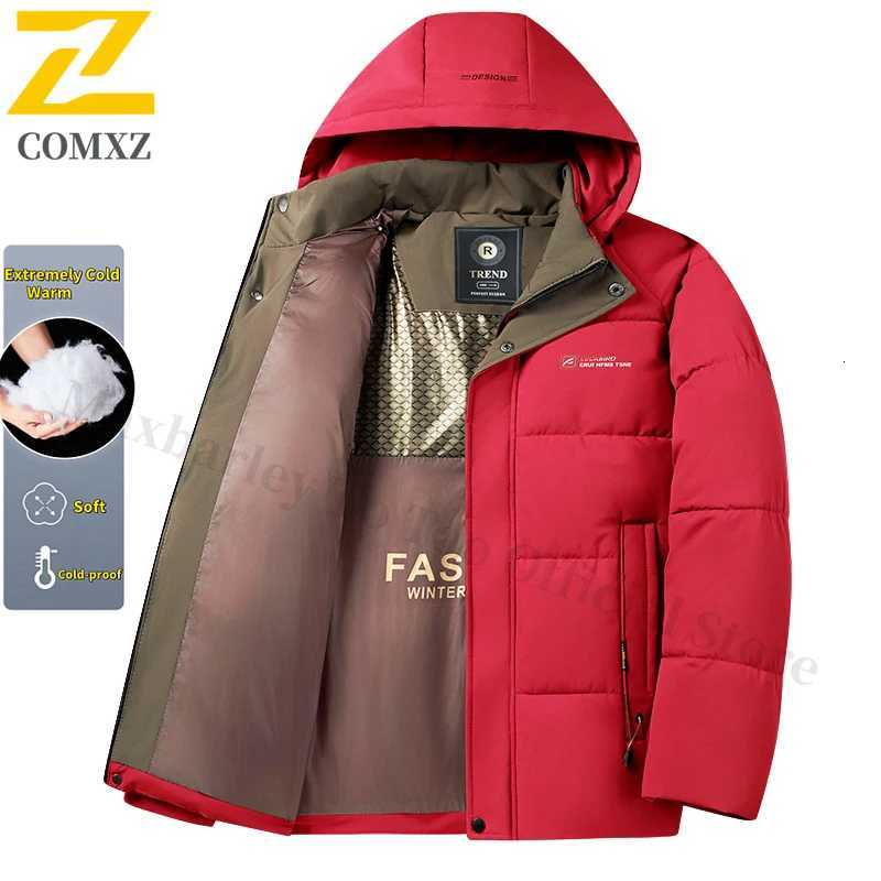 2025 New Winter Parka Mens Classic Fashion Windproof Warm Down Cotton-padded Jacket Male High Quality Detachable Hooded Coat X251125 - view 6