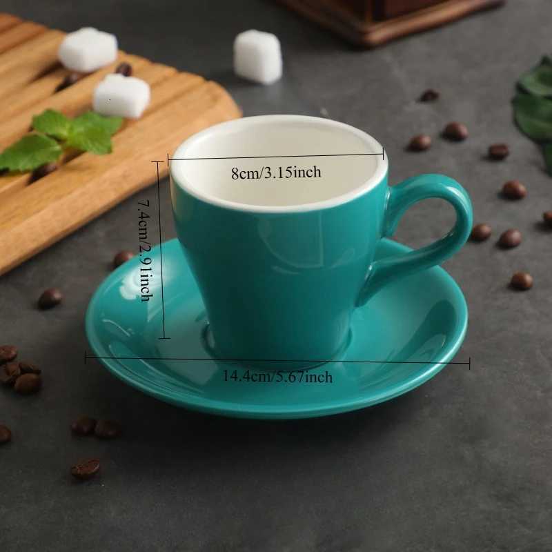 180ml Tulip Creative Mug Latte Mug Americano Coffee Mug Saucer Mug Coffee Mug Y251125