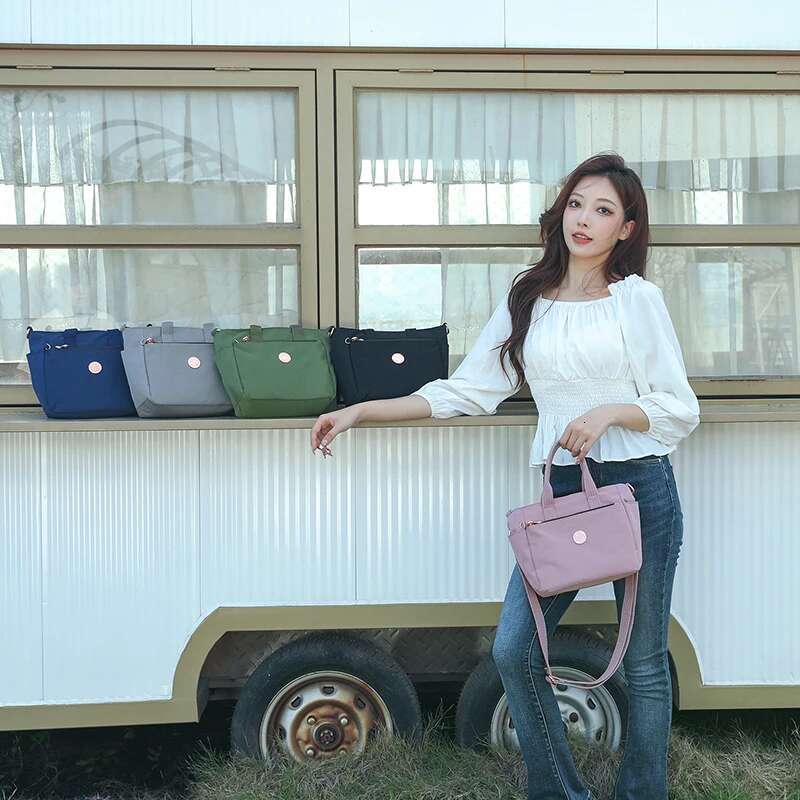High Quality Women's Portable Nylon Multifunctional Handbag, Fashionable Shoulder Bag, Waterproof Messenger Crossbody Bag