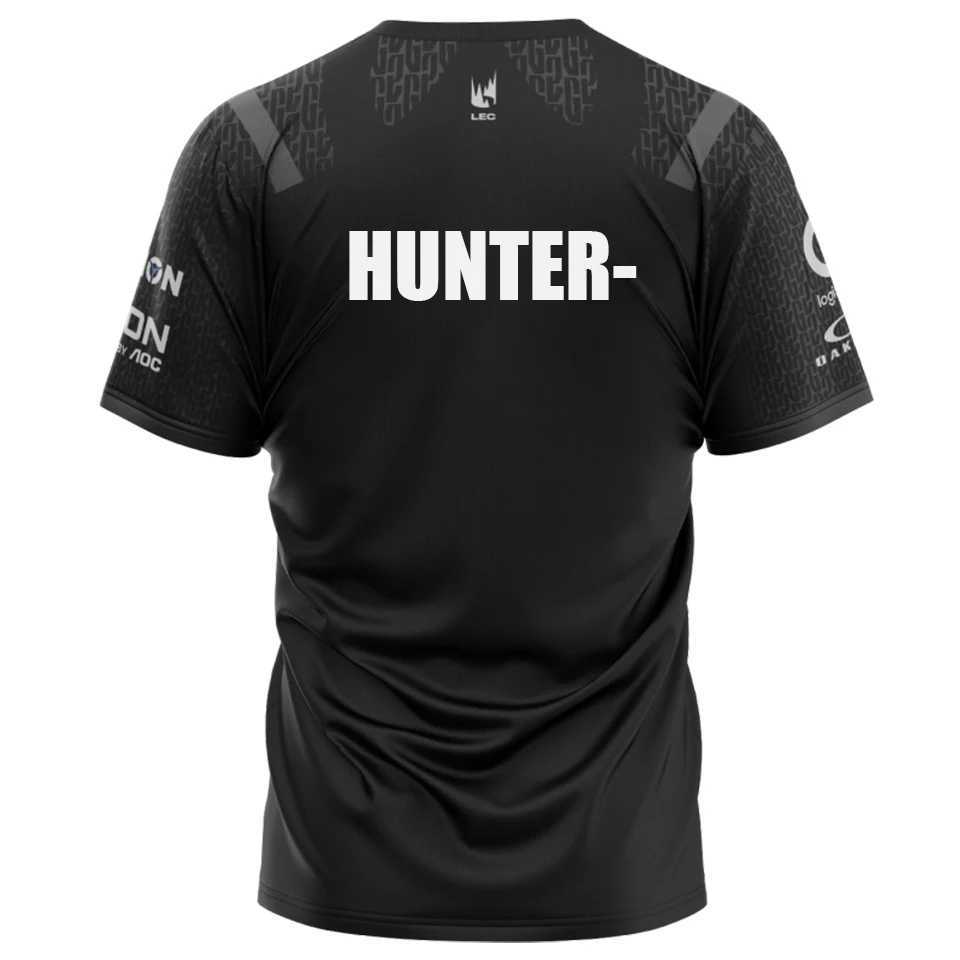 G2 E-Sports Club New Jersey O-Neck T-shirt 2024 CSGO 2 Niko Fan Support Clothing T-shirt Sports Activity Breathable Sports Top W250425