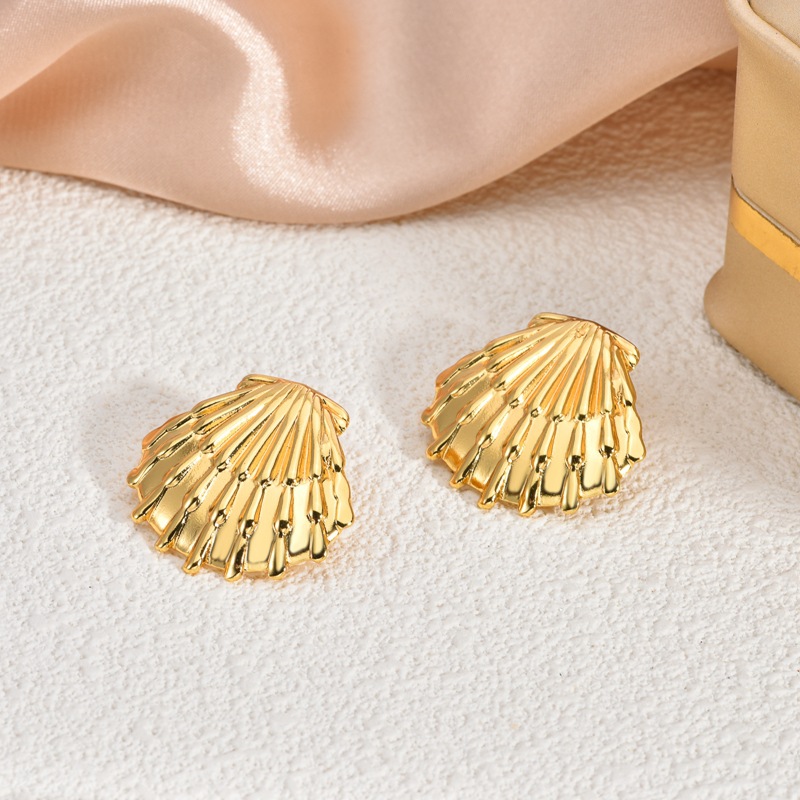 earrings designer jewelry women earring for men orecchini Earrings Fashion Women 18K Gold Plated Stainless Steel Geometry Earring Sweet Girls Wedding 