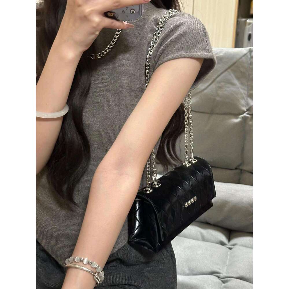 Designer Bag Premium Black Classic Fashionable Armpit Light Luxury Texture Chain Shoulder Versatile And Stylish Crossbody
