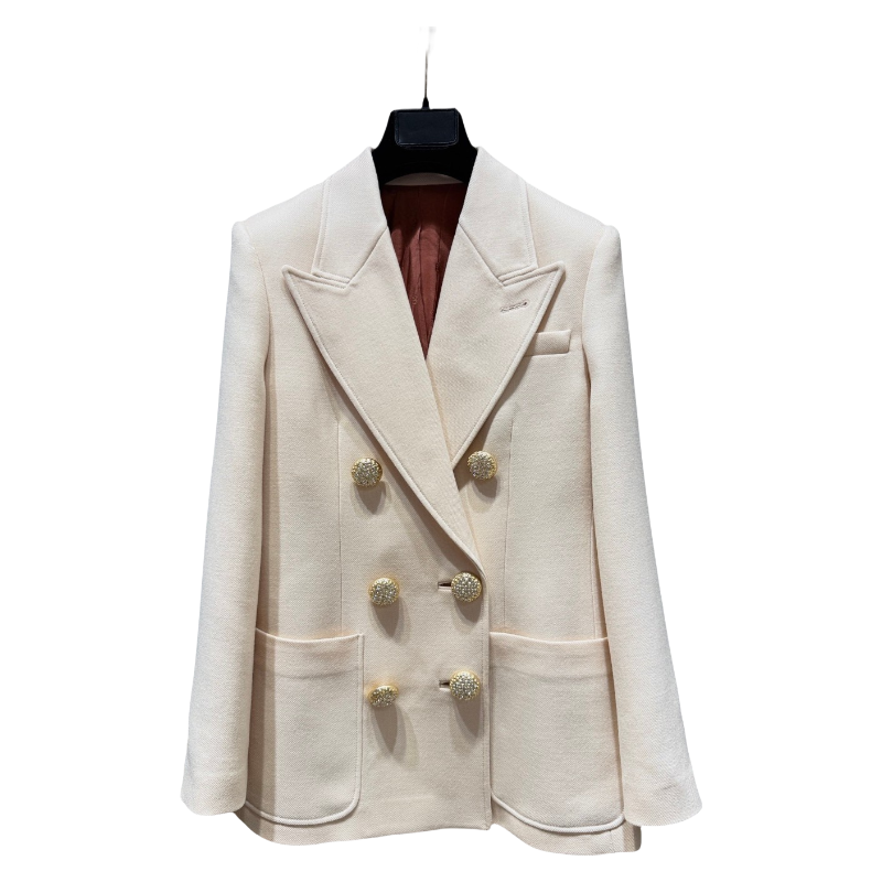 Vogue Paris 2025 Fashion Week Show jacket Customized Fashion Tailored clothing mens and womens Fashion Paris.M60