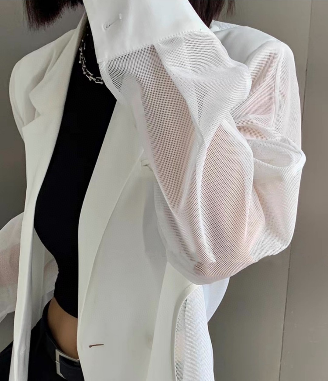 Womens Tweed Jacket Vogue Paris Fashion Week Show Customized Fashion Tailored.M30
