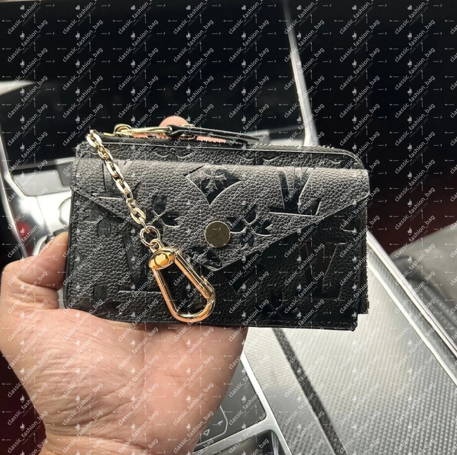 10A top High quality Designer Wallet Womens Mini Zippy Organizer Bag Credit Card man Holder Coin Purse Key Pouch Purses Keychain Bags Clutch with Box Dust bag