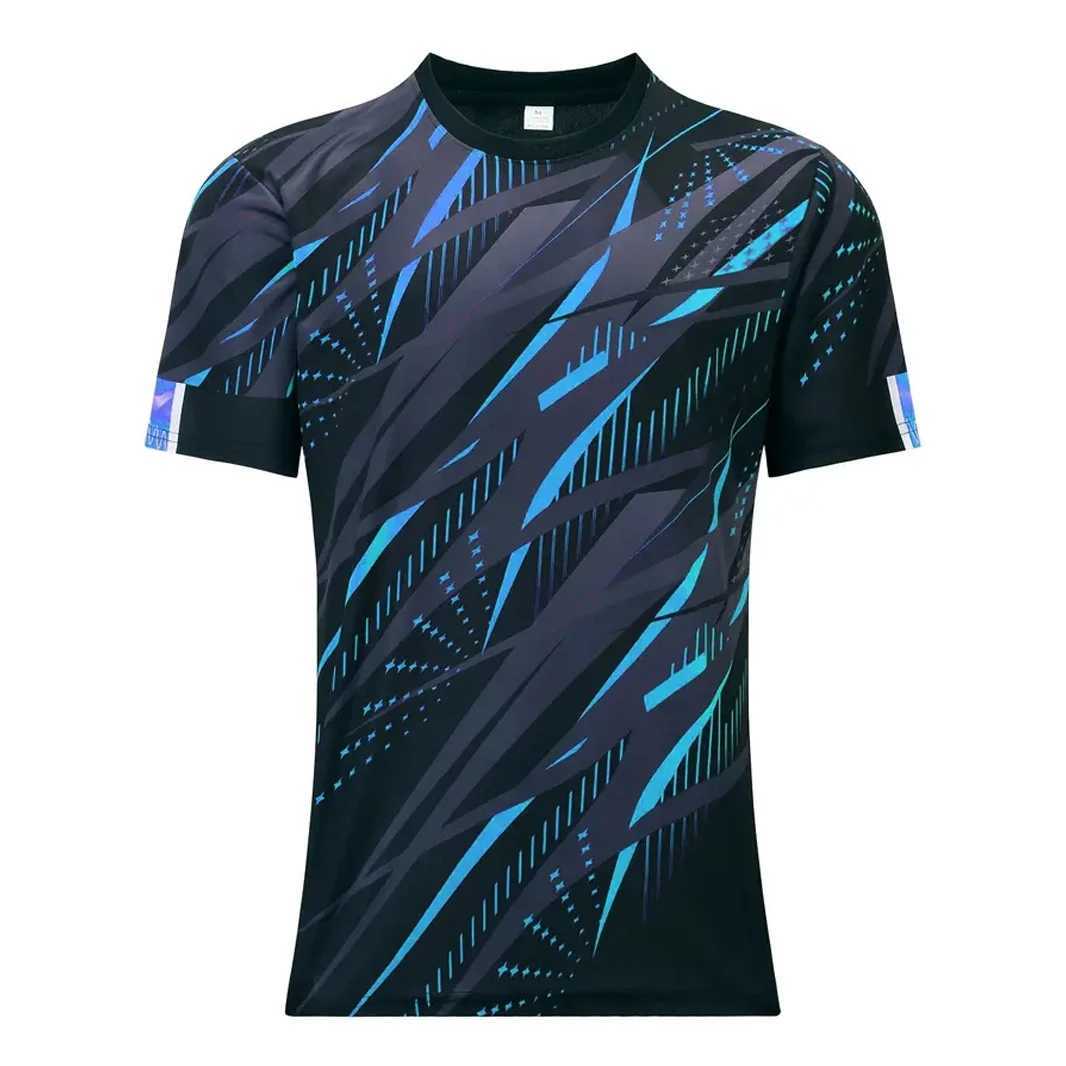Leisure and fitness clothing summer short sleeved mens T-shirt fashionable printed street ultra-thin outdoor sportswear W250425
