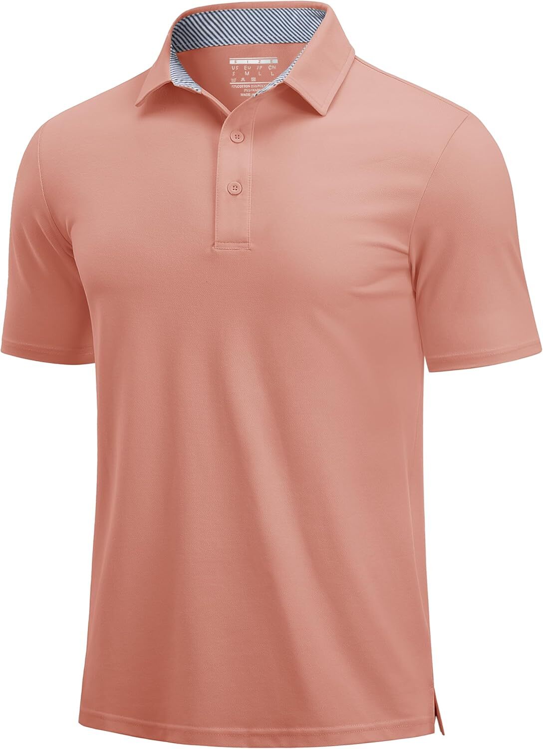Mens Polo shirt Men's Cotton 3 Buttons Golf Shirts Classic Fit Casual Performance Casual tops summer clothes Short sleeve fashion