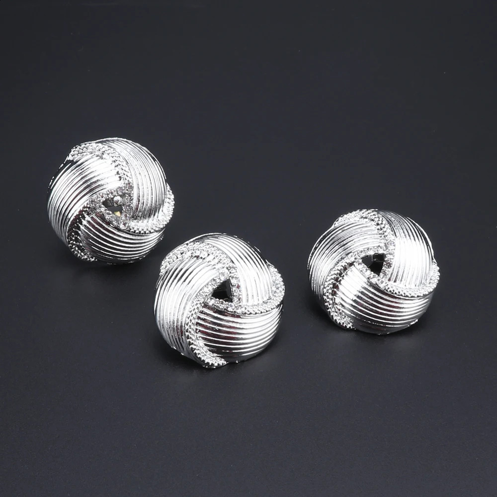 Exquisite Dubai Silver Color Necklace Earrings Set Wedding Accessories Jewelry Set African Women Costume Jewelry Set 250417