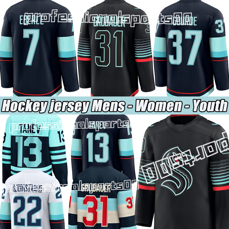 7 McCann Seattle Krakens Jersey 19 Jared McCann Jersey 10 Matty Beniers Yanni Gourde Andre Burakovsky Brandon Montour Ryker Evans Jerseys