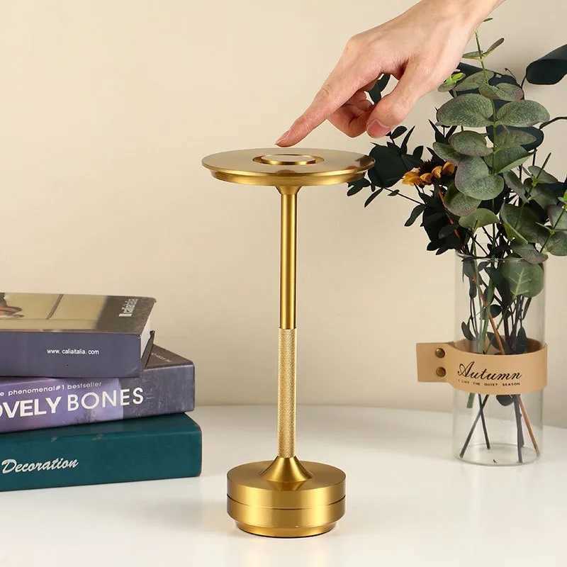 Rechargeable Desk Lamp Touch Switch Night Light for Bar Dining Table Study Room BedroomM251125