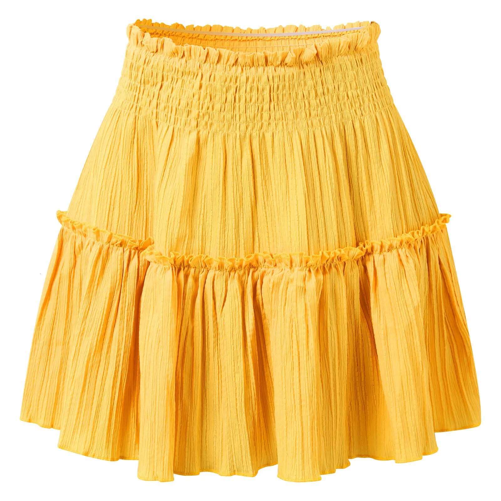 Dongdumaoyi Y K Aesthetic Pleated Women Skirt Korean Fashion Harajuku Grunge High Waist Short Retro Summer Beach Vintage Clothes