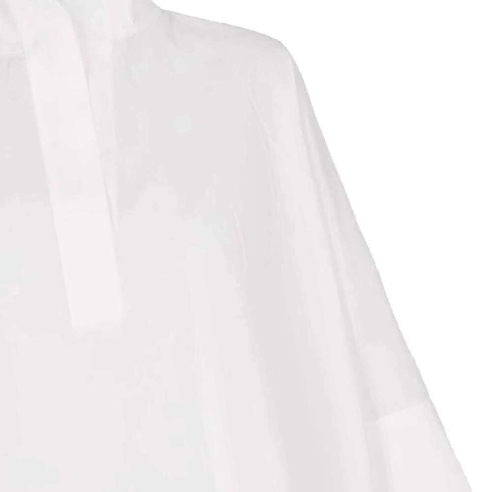 CHCH 2024 Women Blouse Fashion V-Neck Puff Short Sleeve Blusas Summer Elegant White Shirt Casual Female Office Tops Tunics