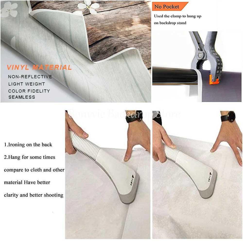 Bonvvie Christmas Backdrop Window Fireplace Xmas Tree Gift Winter Snow Baby Portrait Photography Background Decor Photo StudioM251125